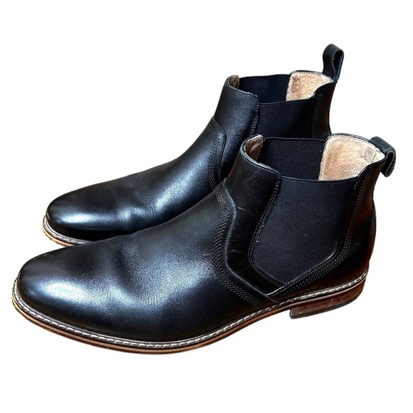 Stacy Adams Men's Kayden Leather Chelsea Boots - Picture 5 of 12